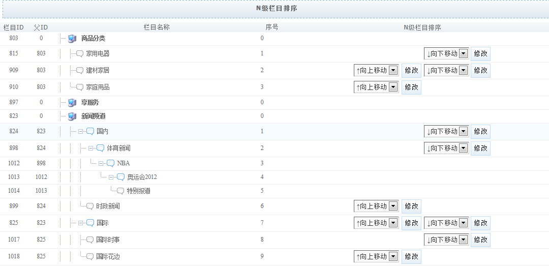 KESION新版新功能体验之旅-----栏目管理(NET版)  第 7 张